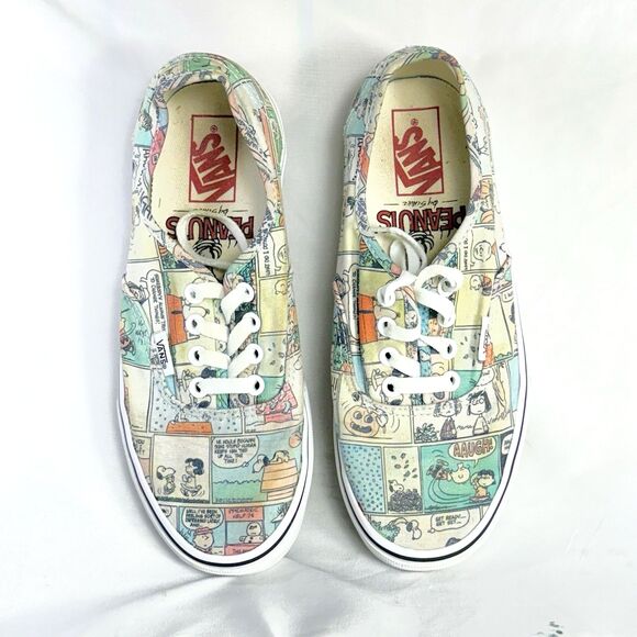 Vans x Peanuts Snoopy Comic Strip Men’s Size 6/7.5 womens – Limited Edition 2017 - Picture 1 of 11